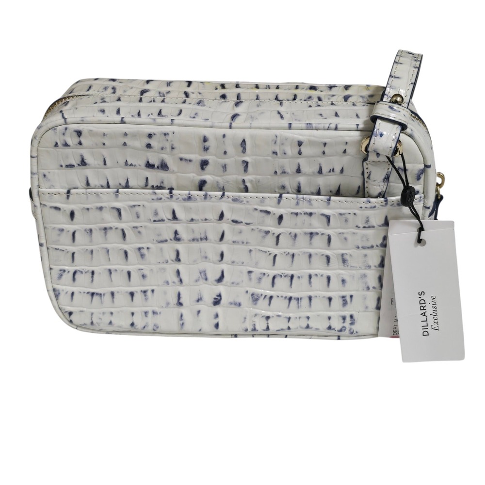 Brahmin Demi Crossbody Bag Marina La Scala Croc Embossed Leather Dillard's Exclu - Picture 5 of 16